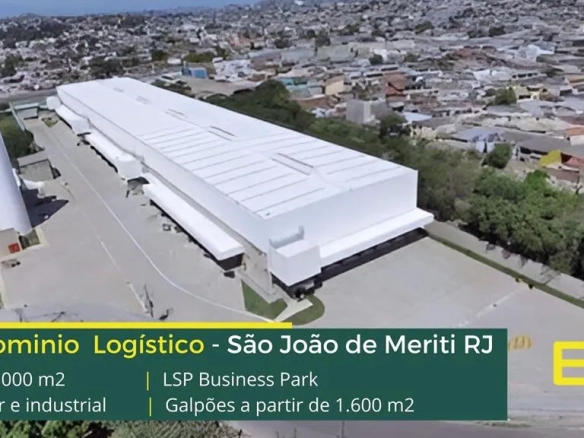 Aluguel de Galpão em São João do Meriti – LSP Business Park. Galpões para alugar com docas, altura de 12 metros, portaria e segurança 24 hs