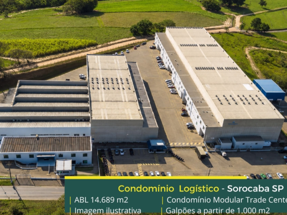 Galpão em Sorocaba SP- Modular Trade Center. Galpões/depósitos/Barracão/ armazéns para alugar em Sorocaba, com docas, portaria e segurança