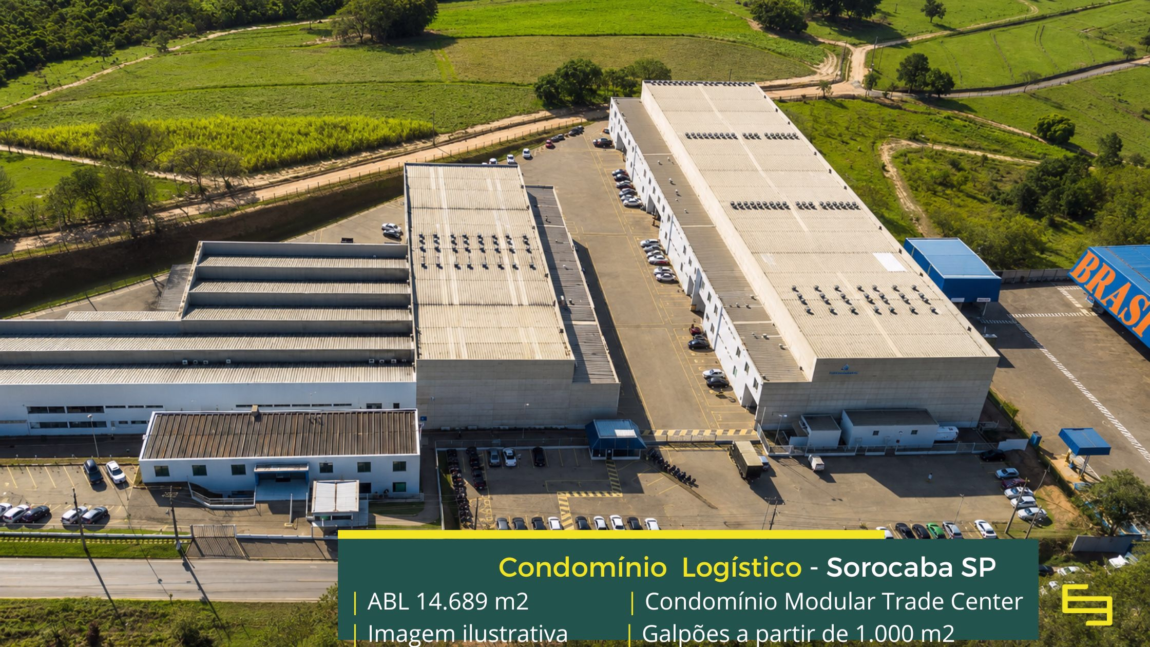 Galpão em Sorocaba SP- Modular Trade Center. Galpões/depósitos/Barracão/ armazéns para alugar em Sorocaba, com docas, portaria e segurança