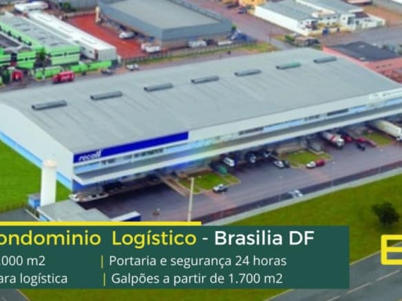 Aluguel de galpões logísticos em Brasília - SYS Taguatinga Business Park. Portaria e segurança 24 horas, docas, altura de 12 metros