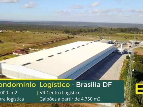 Aluguel de Galpões em Brasília - VR Centro Logístico. Galpão para alugar em Brasília e Taguatinga com docas, portaria e segurança 24 horas
