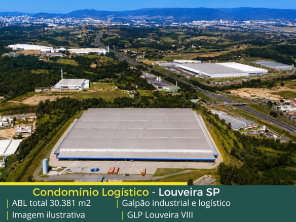 Locação de galpão em Louveira - GLP Louveira VIII. Galpões/Barracões/Armazéns para alugar em Louveira SP. Galpão logístico e industrial