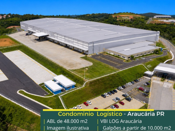 Aluguel de galpão em Araucária PR com localização estratégica, docas e infraestrutura moderna e excelente acesso para operações logísticas.