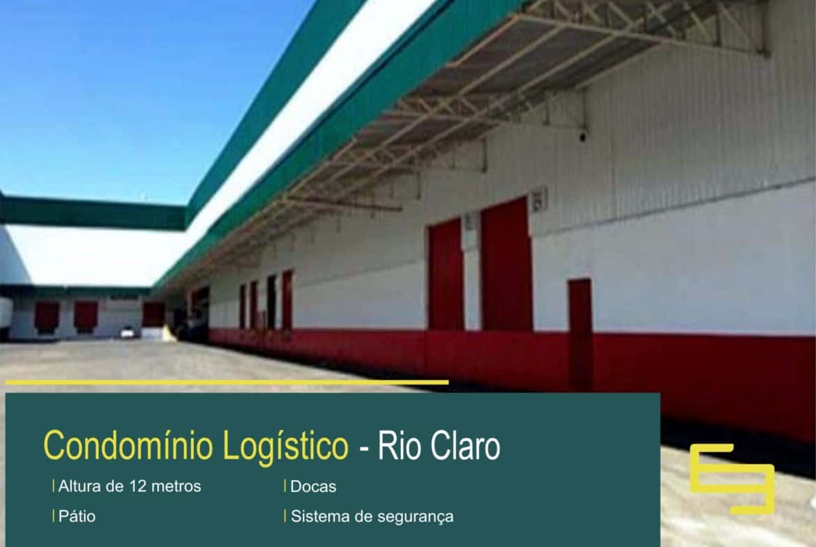 Aluguel de galpão em Rio Claro SP -Centro Logístico Rio Claro. Galpões/Barracões/Armazéns para alugar em Cabreúva SP. Galpão logístico.