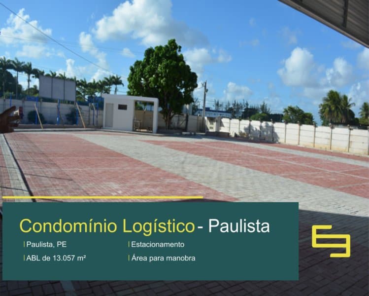 Galpão Para Alugar em Paulista PE - Condomínio Park Empresarial RB. Galpões/Armazéns/ Pavilhões para alugar em Paulista.