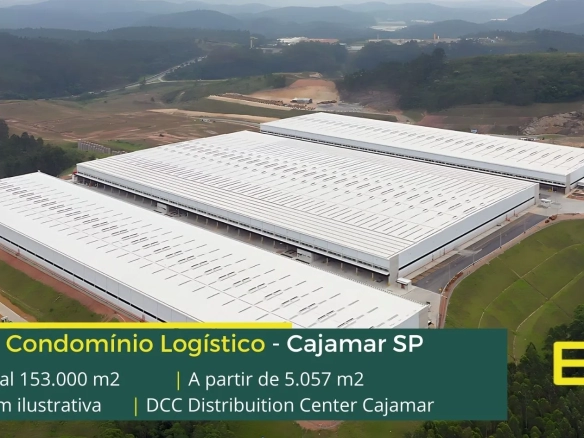 Galpão Para Locação em Cajamar SP . DCC Distribuition Center Cajamar. Aluguel de galpões em Cajamar com docas, amplo Pátio. Portaria 24 horas