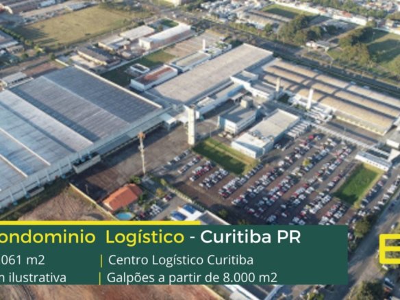 Aluguel de Galpão Logístico em Curitiba PR. Galpões ara alugar em Curitiba PR com amplo pátio de manobras, docas, portaria e segurança