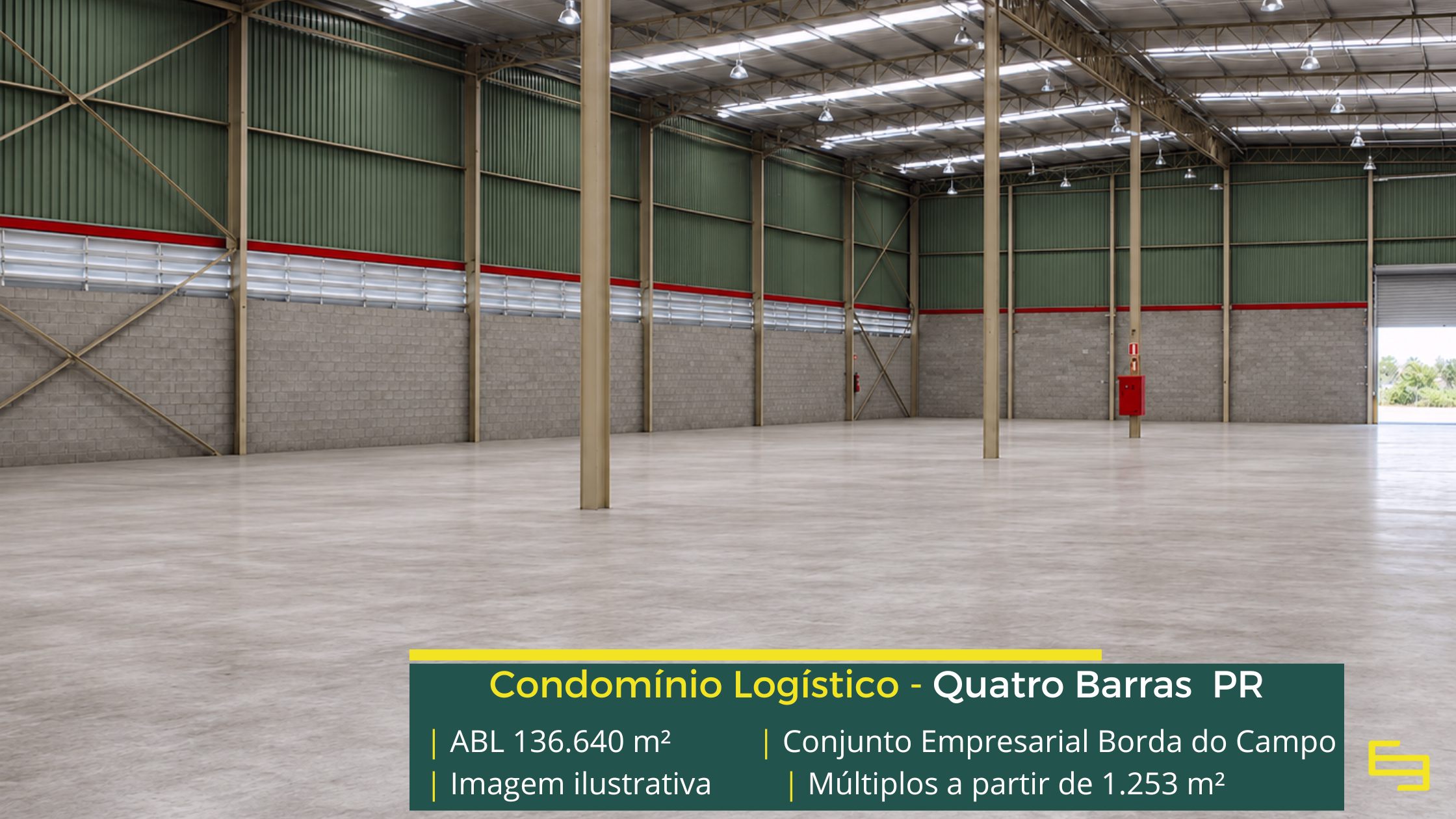 Galpão para alugar em Quatro Barras PR Galpão para alugar em Quatro Barras PR com módulos logísticos modernos, infraestrutura completa e localização privilegiada para sua empresa.