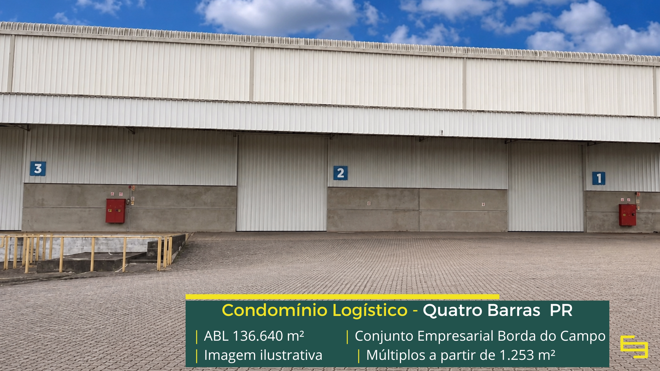 Galpão para alugar em Quatro Barras PR Galpão para alugar em Quatro Barras PR com módulos logísticos modernos, infraestrutura completa e localização privilegiada para sua empresa.