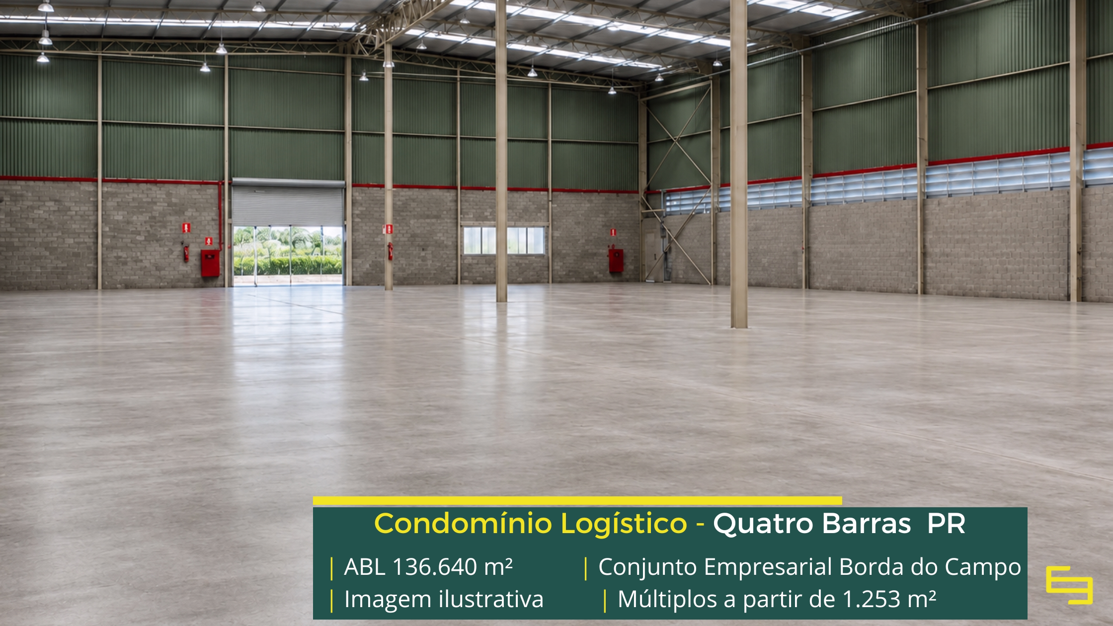 Galpão para alugar em Quatro Barras PR Galpão para alugar em Quatro Barras PR com módulos logísticos modernos, infraestrutura completa e localização privilegiada para sua empresa.