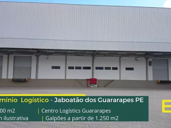 Galpão em Jaboatão do Guararapes para aluguel - Centro Logístico Guararapes. Portaria e segurança. Docas, piso industrial, pátio de manobras