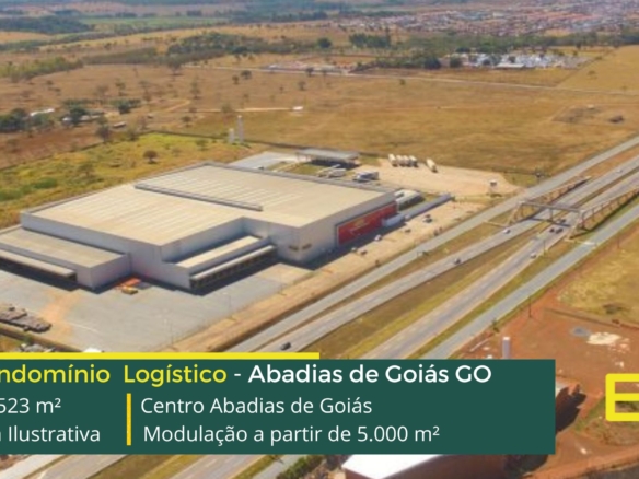Aluguel de galpão logístico em Abadia de Goiás, GO. Locação de galpões com localização estratégica, segurança 24 horas. Docas, pátio