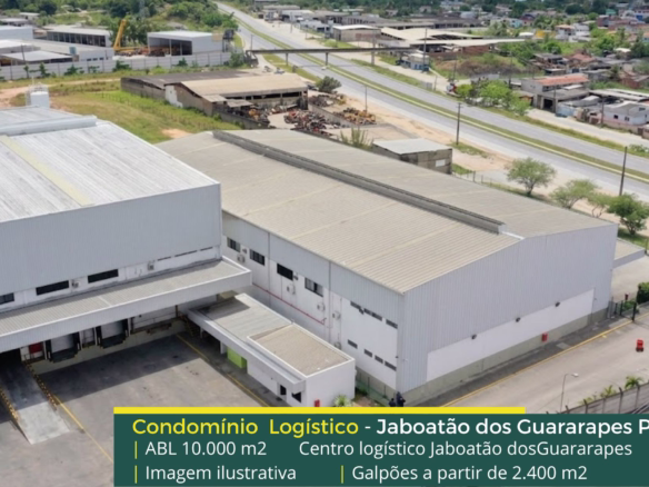 Galpão em Jaboatão do Guararapes para aluguel - Centro Logístico Guararapes. Portaria e segurança. Docas, piso industrial, pátio de manobras
