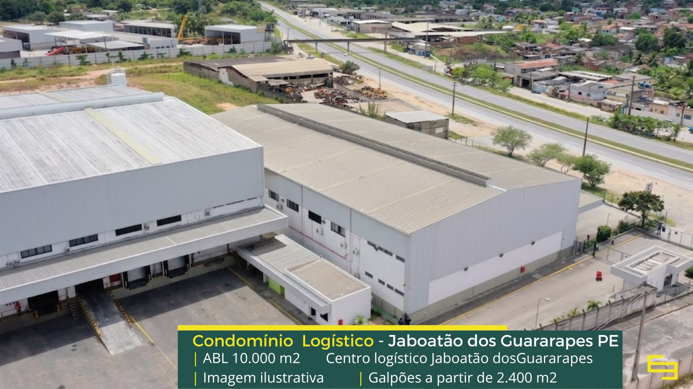 Galpão para alugar em Jaboatão dos Guararapes PE (1) Galpão em Jaboatão do Guararapes para aluguel - Centro Logístico Guararapes. Portaria e segurança. Docas, piso industrial, pátio de manobras