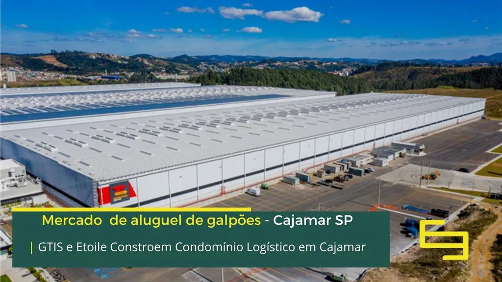 Condomínio Logístico em Cajamar. Distribution Center Cajamar. Aluguel de galpão que Conta Com Portaria e Segurança 24 Horas, docas, pátio