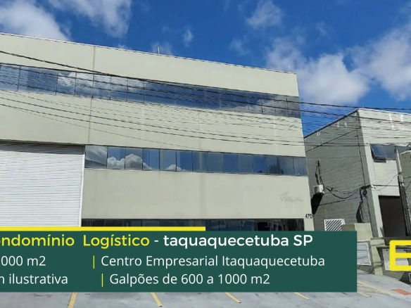 Galpão para alugar em Itaquaquecetuba - BJC Industrial Park. Galpões em Condomínio Modular de 600 m2, além de portaria e segurança 24 horas
