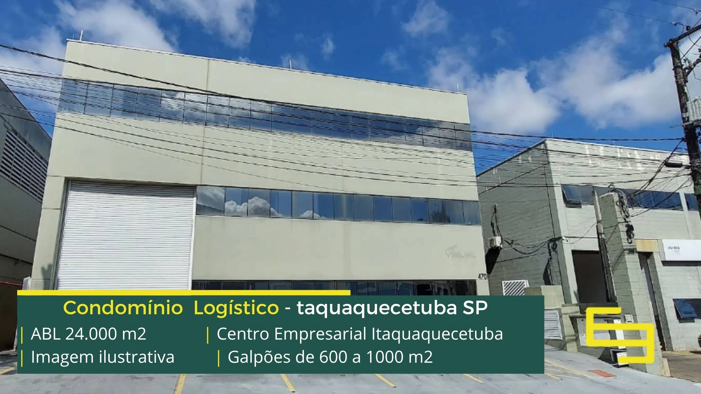 Galpão para alugar em Itaquaquecetuba - BJC Industrial Park. Galpões em Condomínio Modular de 600 m2, além de portaria e segurança 24 horas