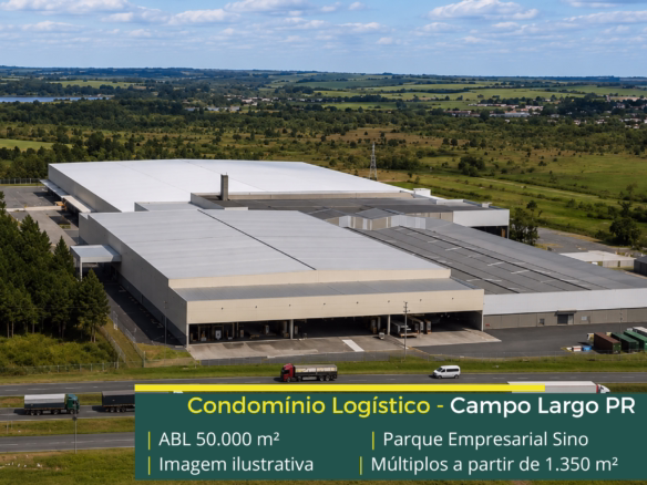 Galpão para alugar em Campo Largo PR com localização estratégica, infraestrutura moderna e excelente acesso para operações logísticas.