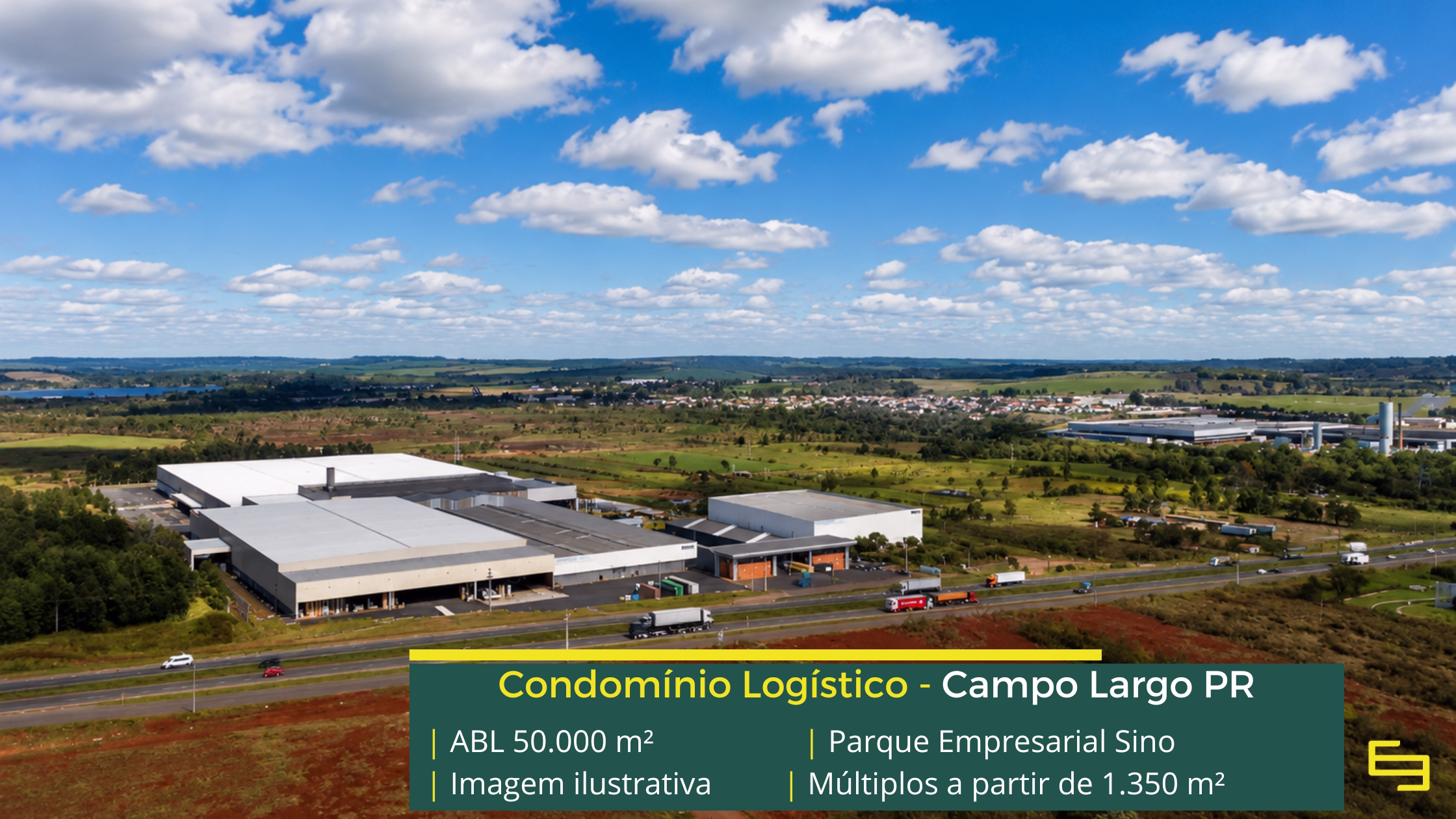 Galpão para alugar em Campo Largo Galpão para alugar em Campo Largo PR com localização estratégica, infraestrutura moderna e excelente acesso para operações logísticas.