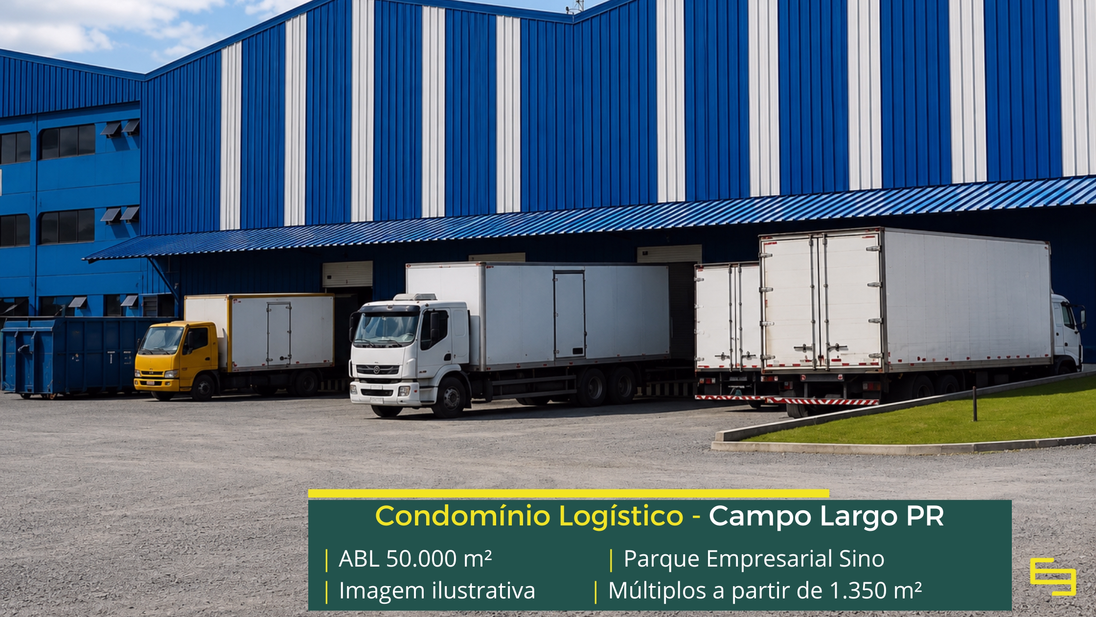 Galpão para alugar em Campo Largo Galpão para alugar em Campo Largo PR com localização estratégica, infraestrutura moderna e excelente acesso para operações logísticas.