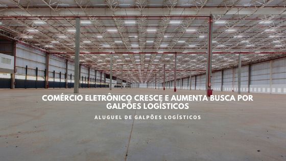 Crescimento do comércio eletrônico aumenta demanda por galpões logísticos no Brasil, setor representa apenas 5% das vendas totais do varejo e vai crescer