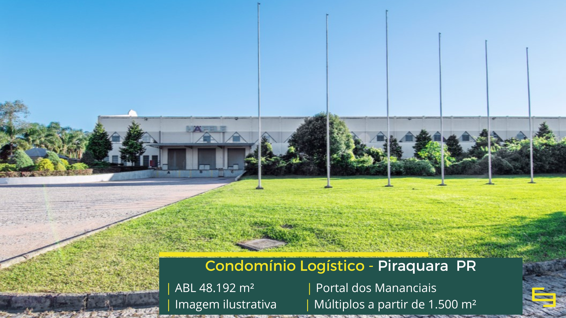 Galpão para alugar em Piraquara PR em condomínios logísticos com estrutura de alto padrão, distribuição e operações industriais.