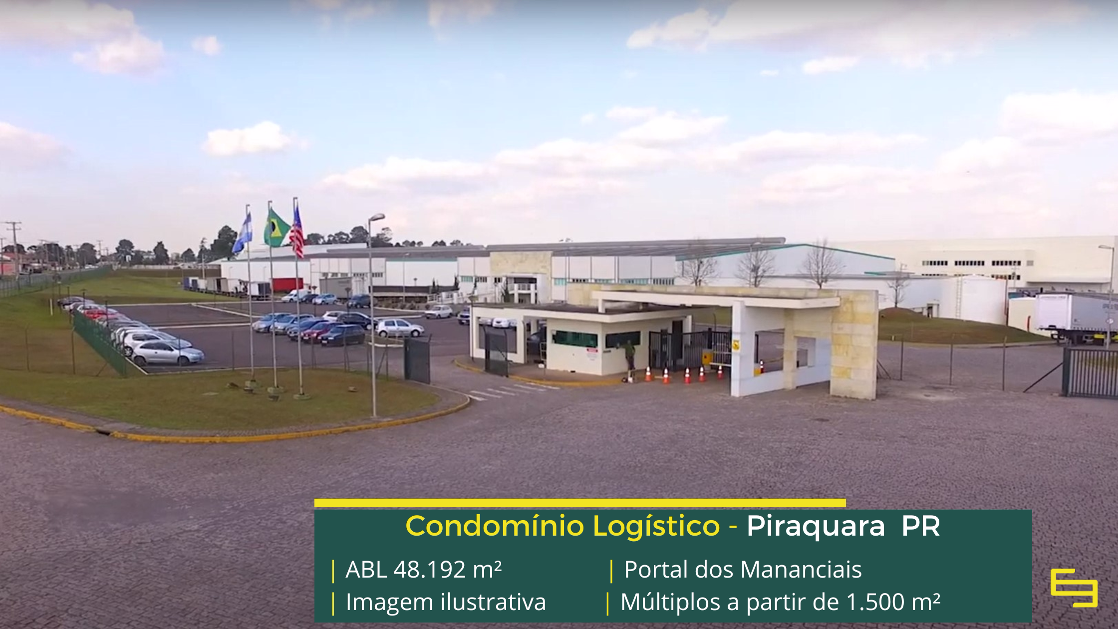 Galpão para alugar em Piraquara PR em condomínios logísticos com estrutura de alto padrão, distribuição e operações industriais.