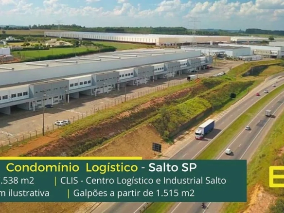 Galpões em Salto SP - CLIS - Centro Logístico e Industrial Salto. Galpões para alugar a partir de 1500 m2 com docas, portaria e segurança