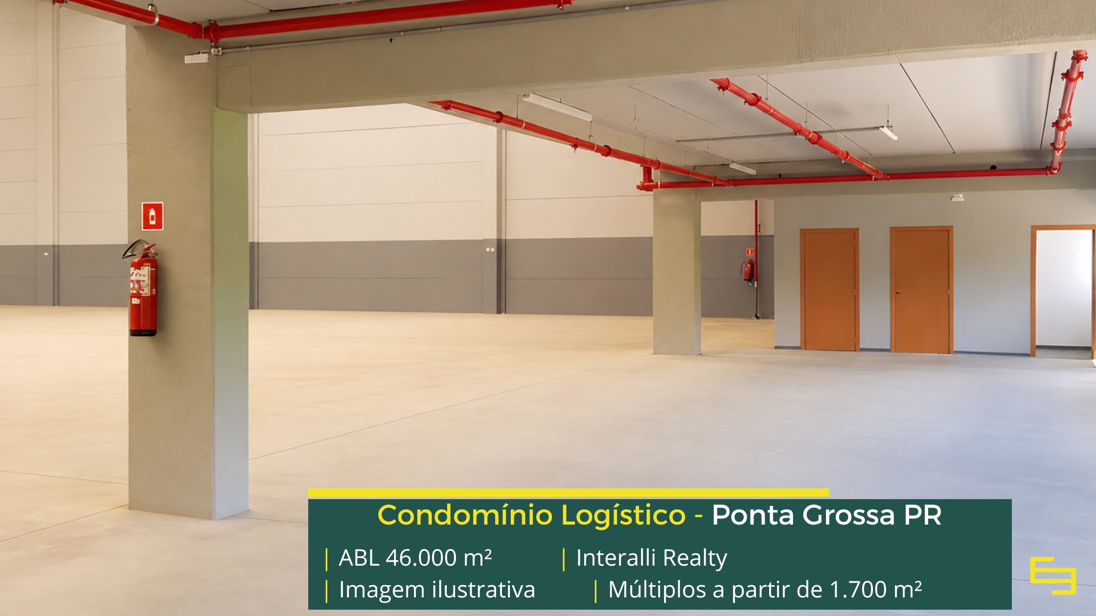 Galpão para alugar em Ponta Grossa Galpão para alugar em Ponta Grossa PR com infraestrutura moderna, localização estratégica e acesso rápido à BR-376, BR-373 e BR-277.