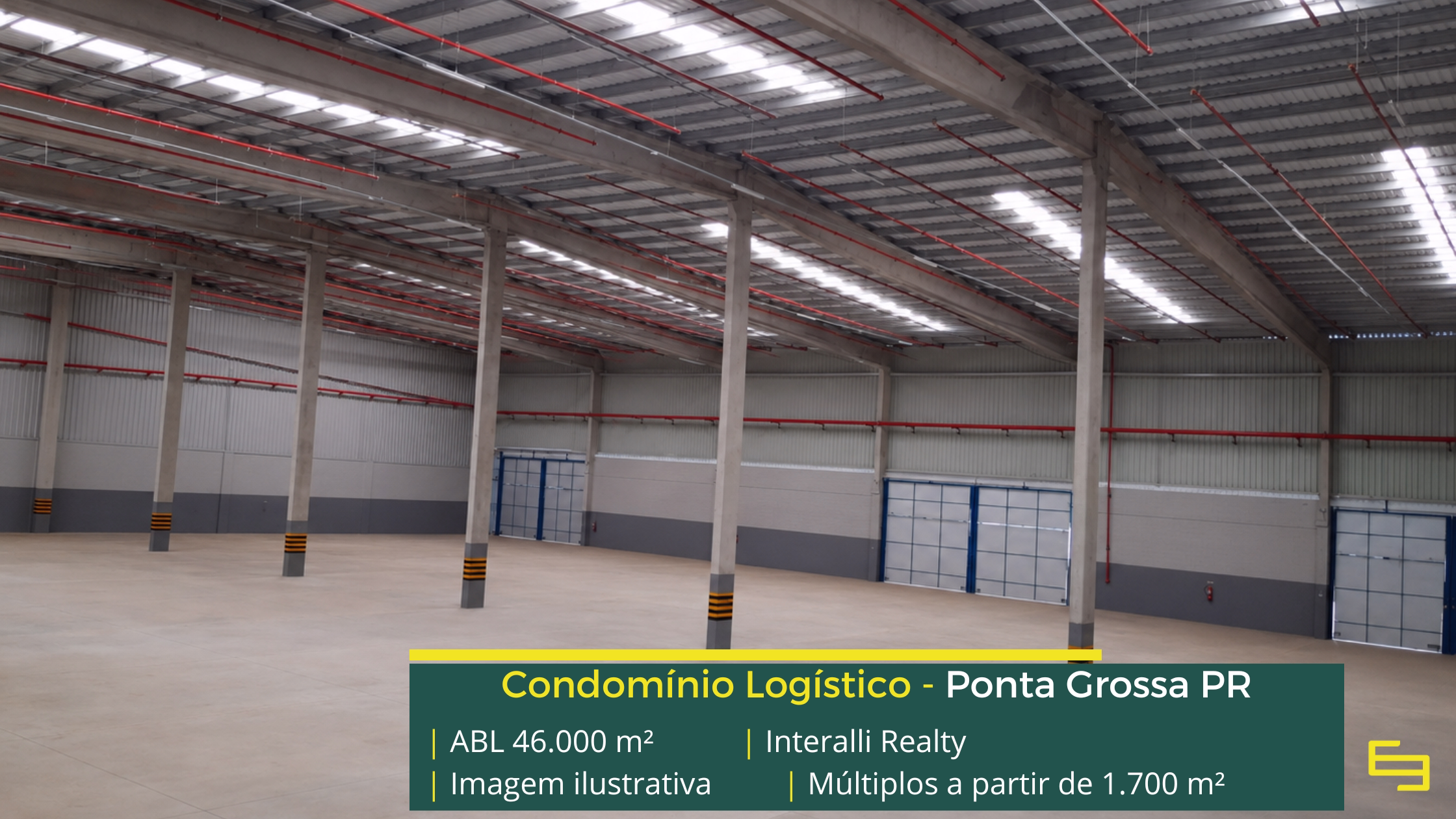 Galpão para alugar em Ponta Grossa Galpão para alugar em Ponta Grossa PR com infraestrutura moderna, localização estratégica e acesso rápido à BR-376, BR-373 e BR-277.