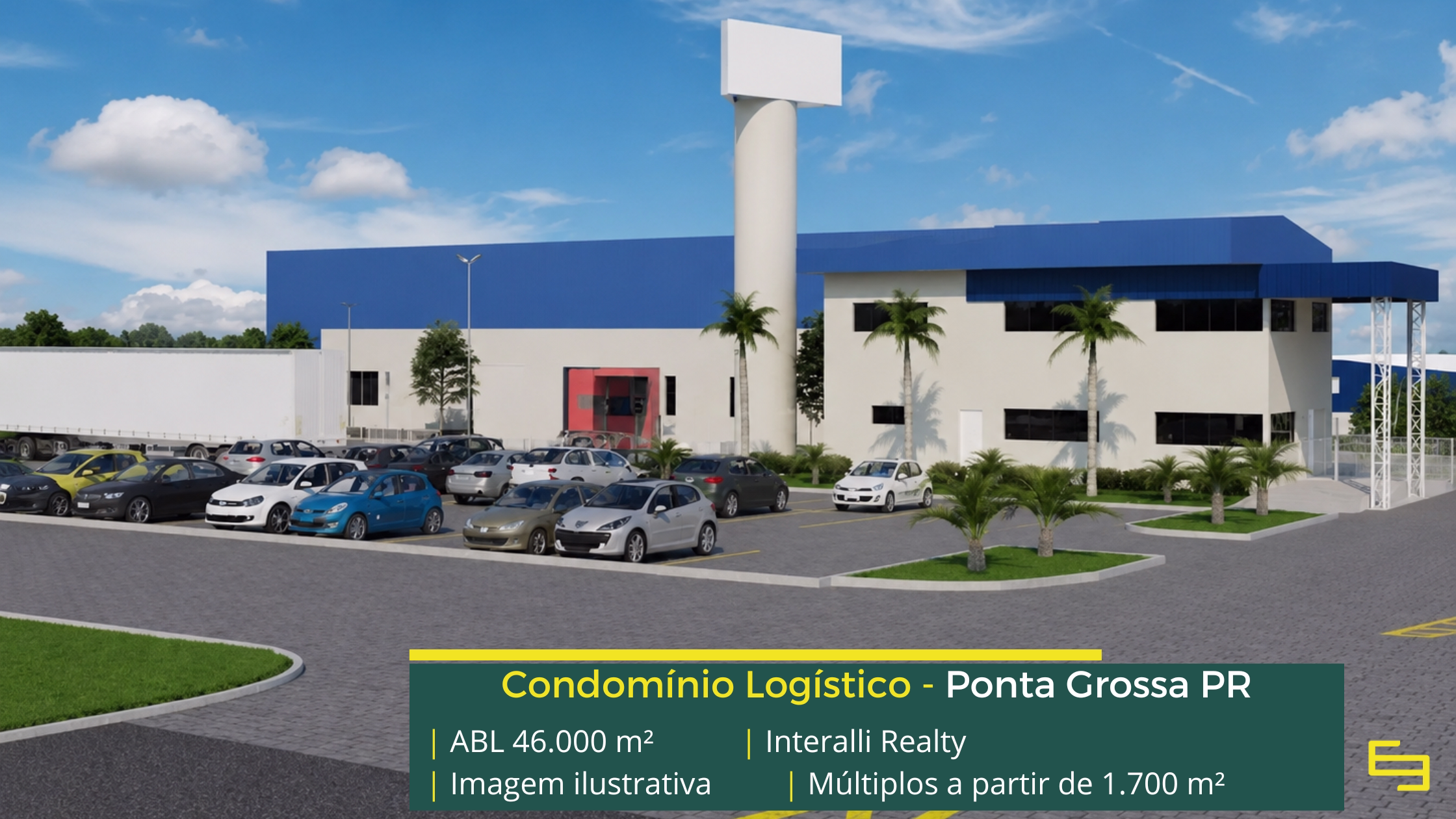 Galpão para alugar em Ponta Grossa Galpão para alugar em Ponta Grossa PR com infraestrutura moderna, localização estratégica e acesso rápido à BR-376, BR-373 e BR-277.