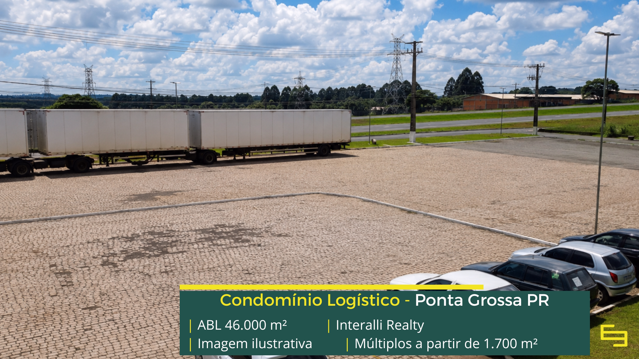 Galpão para alugar em Ponta Grossa Galpão para alugar em Ponta Grossa PR com infraestrutura moderna, localização estratégica e acesso rápido à BR-376, BR-373 e BR-277.