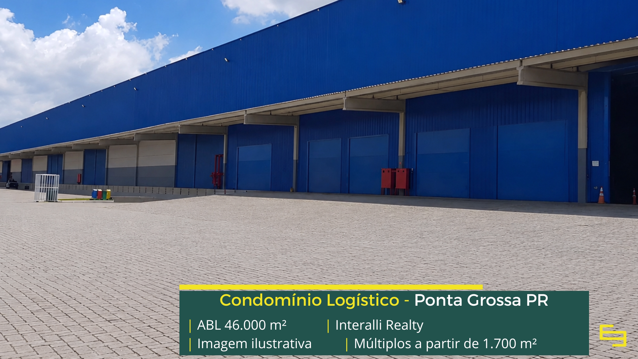 Galpão para alugar em Ponta Grossa Galpão para alugar em Ponta Grossa PR com infraestrutura moderna, localização estratégica e acesso rápido à BR-376, BR-373 e BR-277.