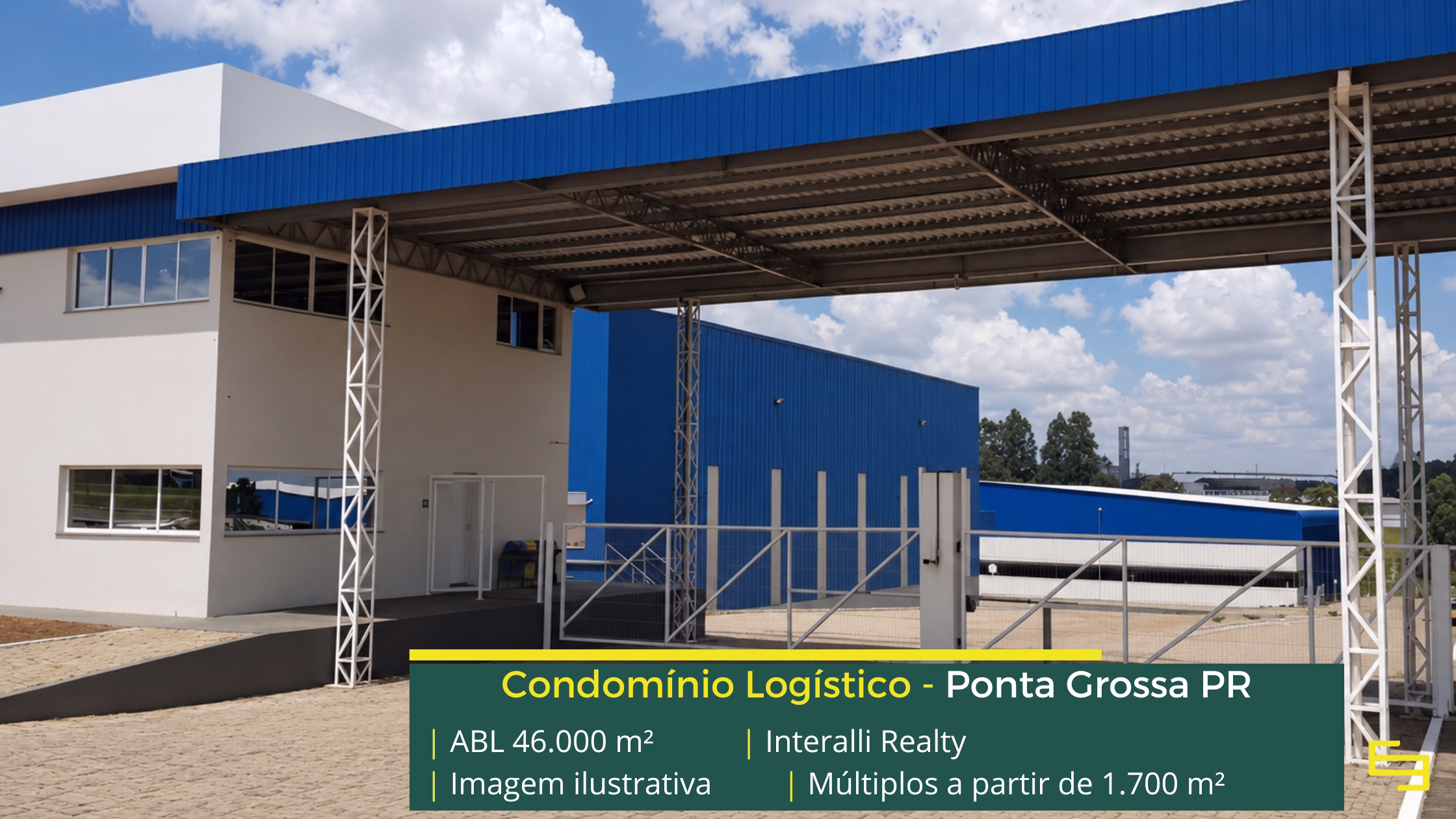 Galpão para alugar em Ponta Grossa Galpão para alugar em Ponta Grossa PR com infraestrutura moderna, localização estratégica e acesso rápido à BR-376, BR-373 e BR-277.