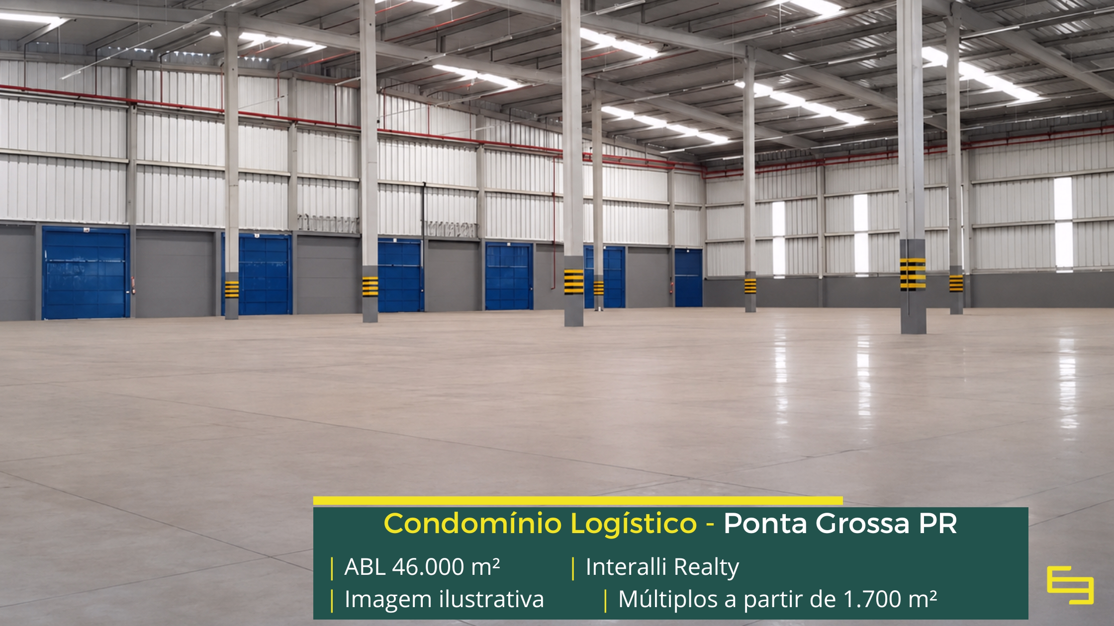 Galpão para alugar em Ponta Grossa Galpão para alugar em Ponta Grossa PR com infraestrutura moderna, localização estratégica e acesso rápido à BR-376, BR-373 e BR-277.