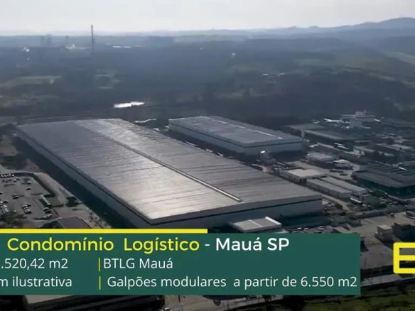 Aluguel de galpão em Mauá - BTG LOG Mauá. Condomínio logístico com portaria e segurança. Galpões para aluguel com docas e altura de 12 metros