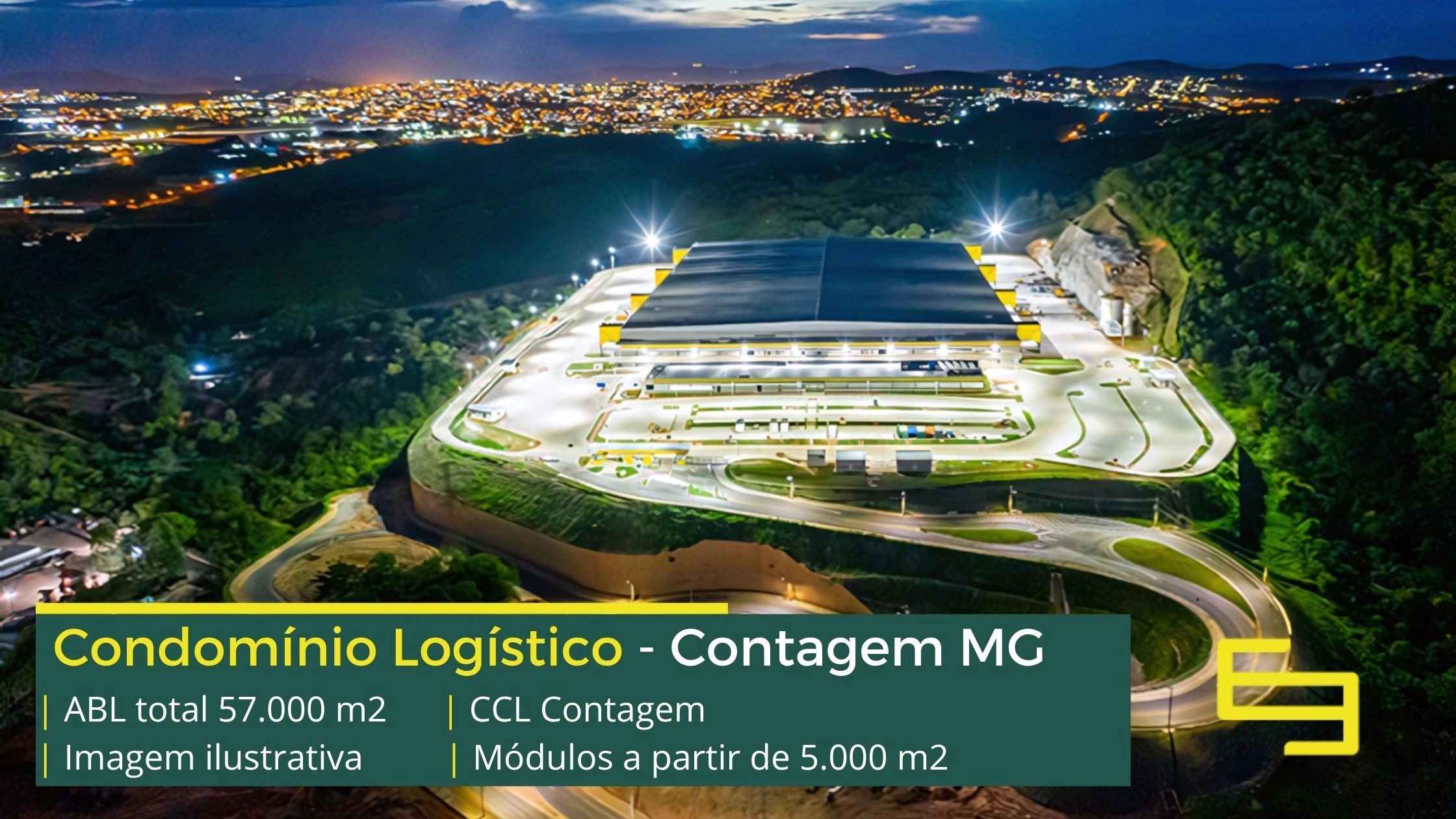 Aluguel de Galpão logístico em Contagem MG - TRBL Contagem. Galpões a partir de 10.000 m2 com docas, piso industrial, altura de 12 metros