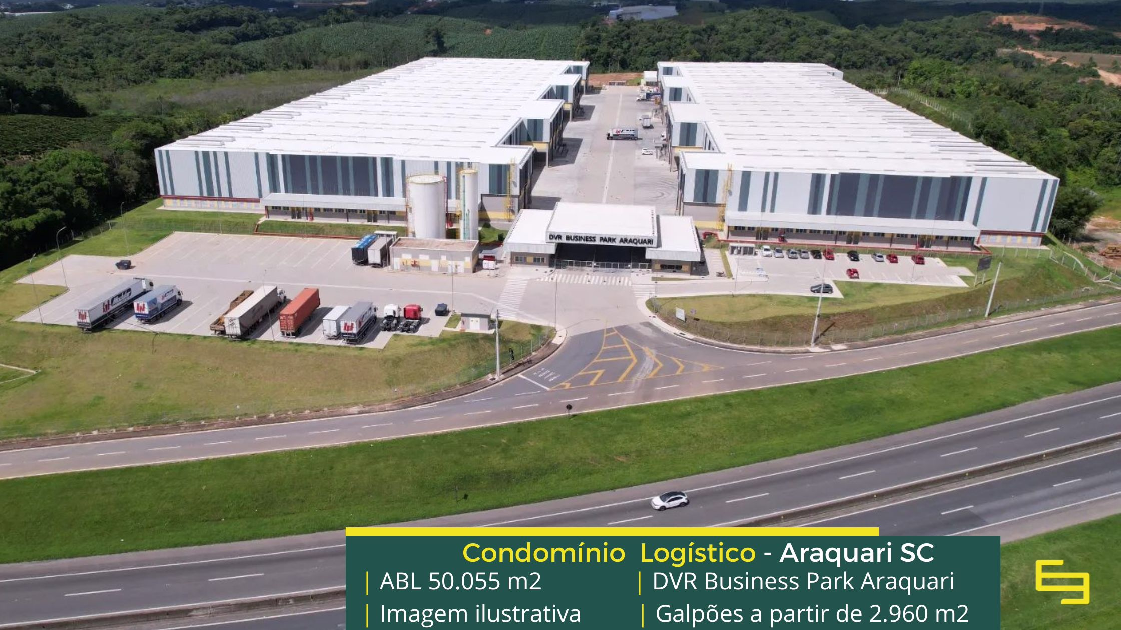 Galpão logístico para alugar em Araquari SC (2)