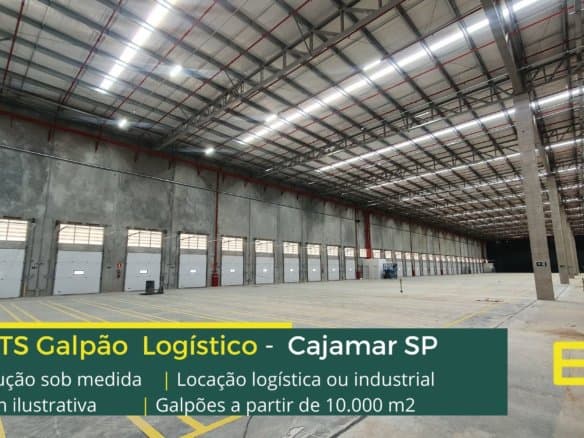 Galpão alugar em Cajamar SP - Built to suit - Aluguel de Galpões. Aluguel de galpão construído de acordo com a necessidade do locatário