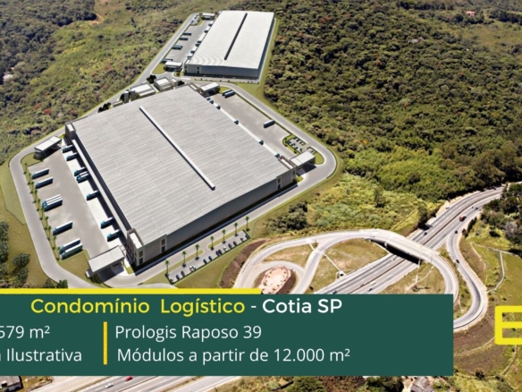 Galpões na Raposo Tavares Aluguel - Prologis Raposo 39. Galpão/Armazém/Barracões e centros de distribuição para alugar em Cotia e em São Paulo