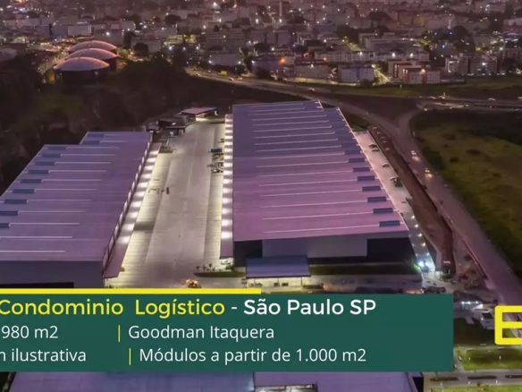 Galpão Logístico em São Paulo SP - Goodman Itaquera. Aluguel de galpões modulares com foco em operações para last mile em São Paulo capital