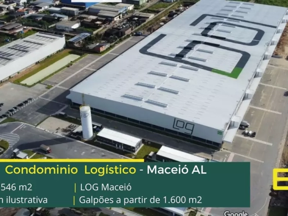 Galpões logísticos em Maceió AL - LOG Maceió. Aluguel de galpão em Maceió a partir de 1.700 m² com docas. Conta com portaria e segurança