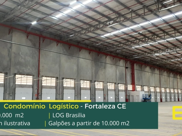 Galpão logístico para alugar em Fortaleza - BWD Fortaleza. Aluguel de galpões logísticos na Grande Fortaleza. Módulos a partir de 4.000 m2.
