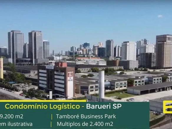 Aluguel de Galpões em Barueri SP. Condomínio Business Center Tamboré. Galpões para locação em Barueri SP com portaria e segurança, docas