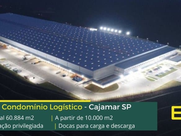 Galpões em Franco da Rocha SP - RBR LOG Franco da Rocha. Aluguel de galpão logístico com docas. Condomínio com portaria e segurança 24 hs