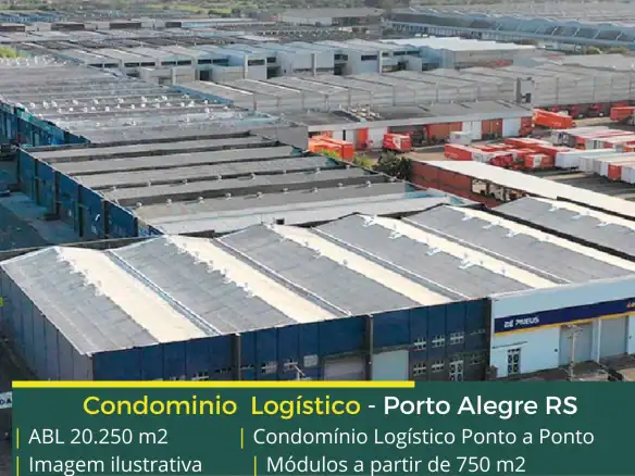 Galpão para locação em Porto Alegre RS. Ponto a Ponto. aluguel de galpões em Porto Alegre com pé direito de 7,5 metros, pátio e docas