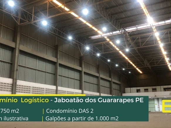 Galpão em Jaboatão dos Guararapes PE - Condomínio DAS 2. Aluguel de galpões em Jaboatão dos Guararapes portaria e segurança, docas