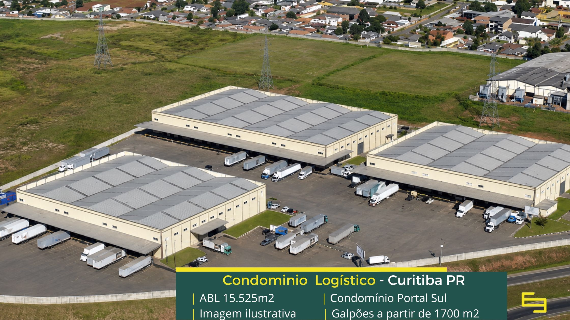 Aluguel de galpões em Curitiba PR (1) Galpão para Locação em Curitiba - Condomínio Portal Sul. Galpões/Armazéns/Condomínios logísticos e barracões para alugar em Curitiba com doca