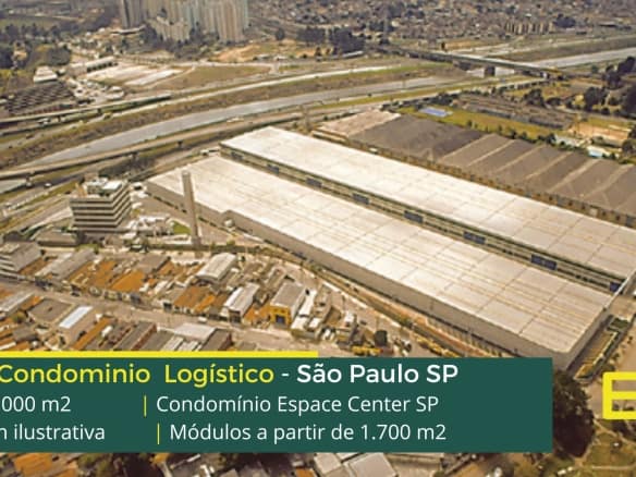 Galpão para locação em Guarulhos - Espace Center. Galpões/Armazéns/Centros de Distribuição/ Pavilhões para alugar em Guarulhos.