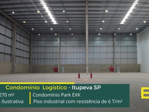 HGLG ITUPEVA GALPÃO 100 - Comércio e indústria - Rio Abaixo, Itupeva  1250564494